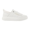 White Vegan Leather EcoWembley Sneakers