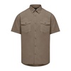 Short Sleeve Stretch Cotton Shirt