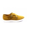 Beige Leather Moccasin with Buckles