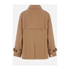 Brown Double-Breasted Trench Coat