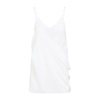 Elegant White Silk Dress