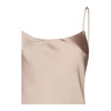 Beige Draped Back Long Dress