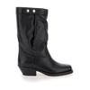 Ademe Low Heels Ankle Boots