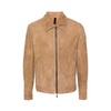 Beige Leather Jacket - Jaxon Style
