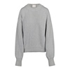 Striped Cotton Sweater with Crew Neck