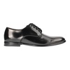 Black Lace-Up Derby Shoe