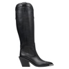 High Black Cowboy Boots