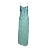Amens embroidered sequin long dress
