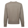 Embroidered cotton and wool sweater
