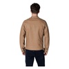 Beige Zip-Up Jacket with Pockets