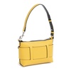Stylish Plain Shoulder Bag with Zip