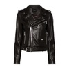 Shearling Collar Zip Coat