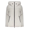 Hooded Down Jacket with Zip