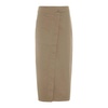 Wrap Skirt Nutmeg Beige