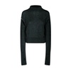 Green Alpaca Distressed Effect Jumper