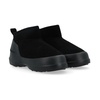 Black Suede Low Boot