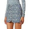 Arona Skirt - Blue and Ecru Cotton