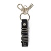 Black Leather Keychain