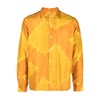 Orange Lehariya Dye Long Sleeve Shirt