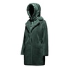 Eco-Fur Overcoat with Detachable Hood
