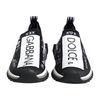 Black White Sorrento Low Top Sneakers Shoes