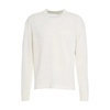 White Crew Neck Sweater Knitwear