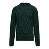 Diamond Pattern Wool Blend Pullover