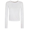 White Modal Blend Topwear