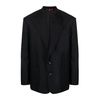 Navy Blue Woven Jacket