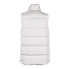 Puffer Vest Sleeveless Zip Feather Lining