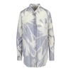Cotton Shirt with Pointed Collar