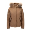 Fur-trimmed Parka