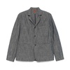 Grey Linen Cotton Blazer Jacket