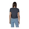 Black Cotton Round Neck T-Shirt