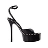 Nova 145 Sandals - Leather - Black