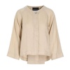 Elegant Linen Jacket A-Formed Style
