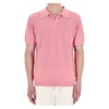 Pink Polo Shirt Lightweight Sponge Fabric