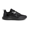 Black Lace Mix Sneakers for Men