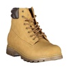 Polyester Lace-Up Boot with Contrasting Details