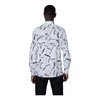 White Printed Long Sleeve Shirt
