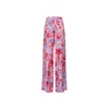 Tropical Flower Print Palazzo Trousers