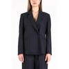Double-breasted pinstripe jacket