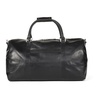 Black Leather Weekend Bag