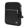 Black Zip Shoulder Bag with Pockets