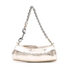 Golden Chain-link Shoulder Bag Orb Detail