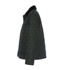 Diamond Quilted Velvet Collar Jacket