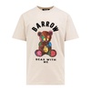 Iconic Cotton T-Shirt with Flocked Logo