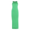 Cotton Sheath Dress with Cut-Out Details