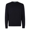 Blue Wool Crewneck Sweater