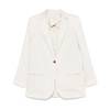 White Jacket with Button Fastening